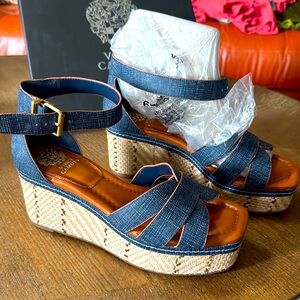 Vince Camuto brand new in the box platform sandals.